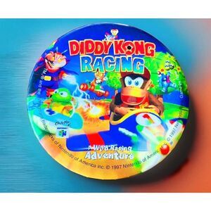 Diddy Kong Racing Nintendo 64 N64 Promotional Button Pin Promo Light Up
